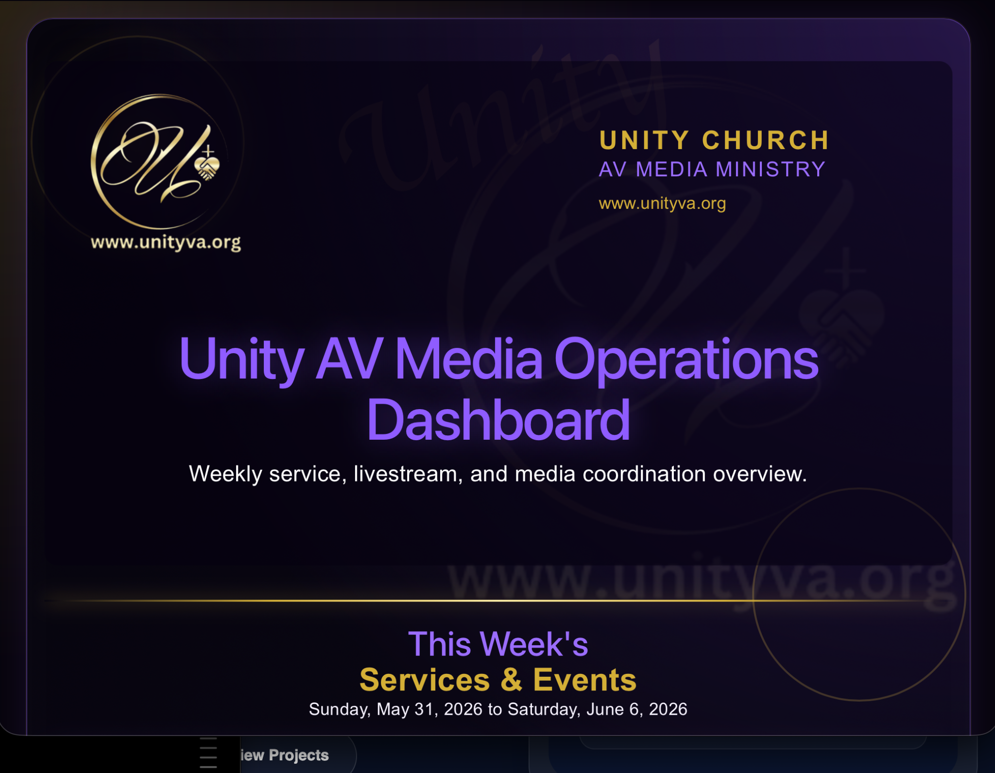 Media Operations Dashboard preview